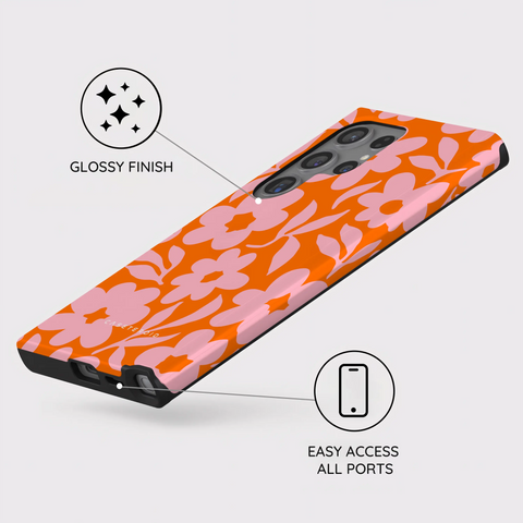 Vivid Florals - Samsung Galaxy S24 Ultra Case