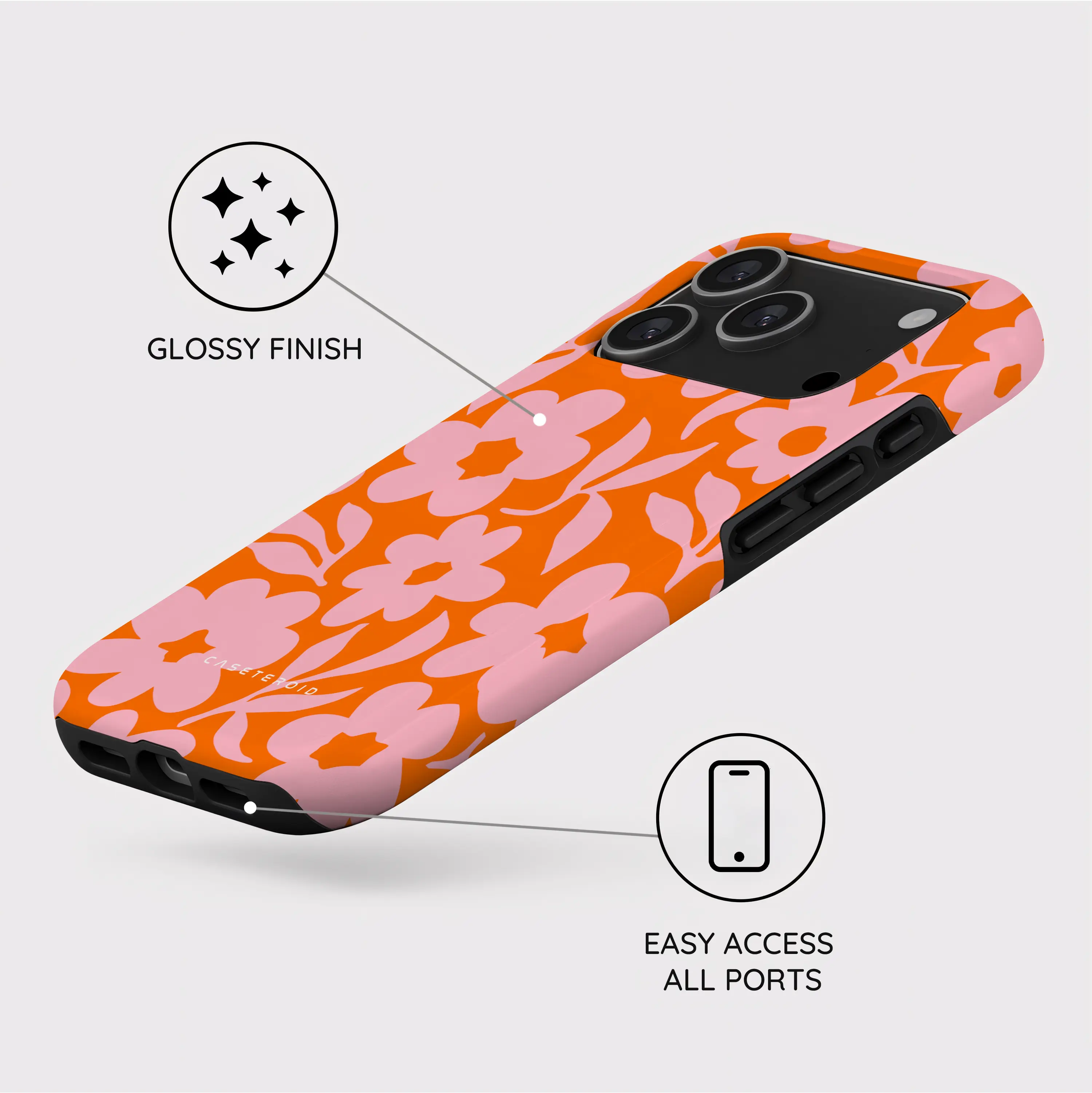 Vivid Florals - iPhone 17 Pro Case