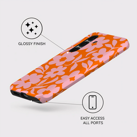 Vivid Florals - Samsung Galaxy S25 Case
