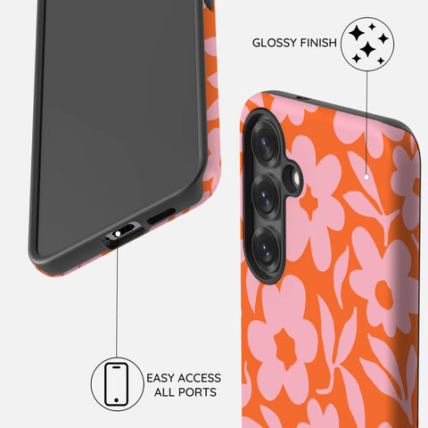 Vivid Florals - Samsung Galaxy S23 Case