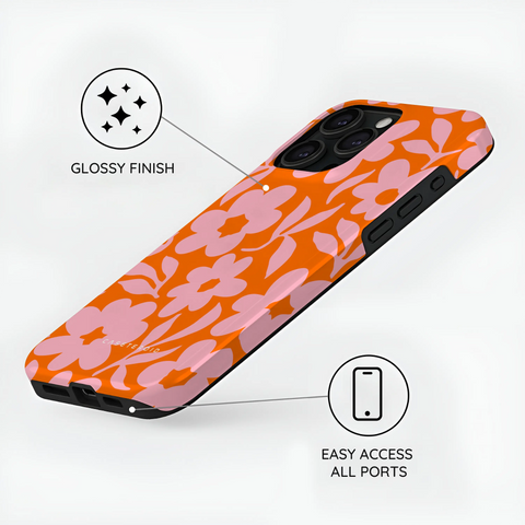 Vivid Florals - iPhone 15 Pro Case