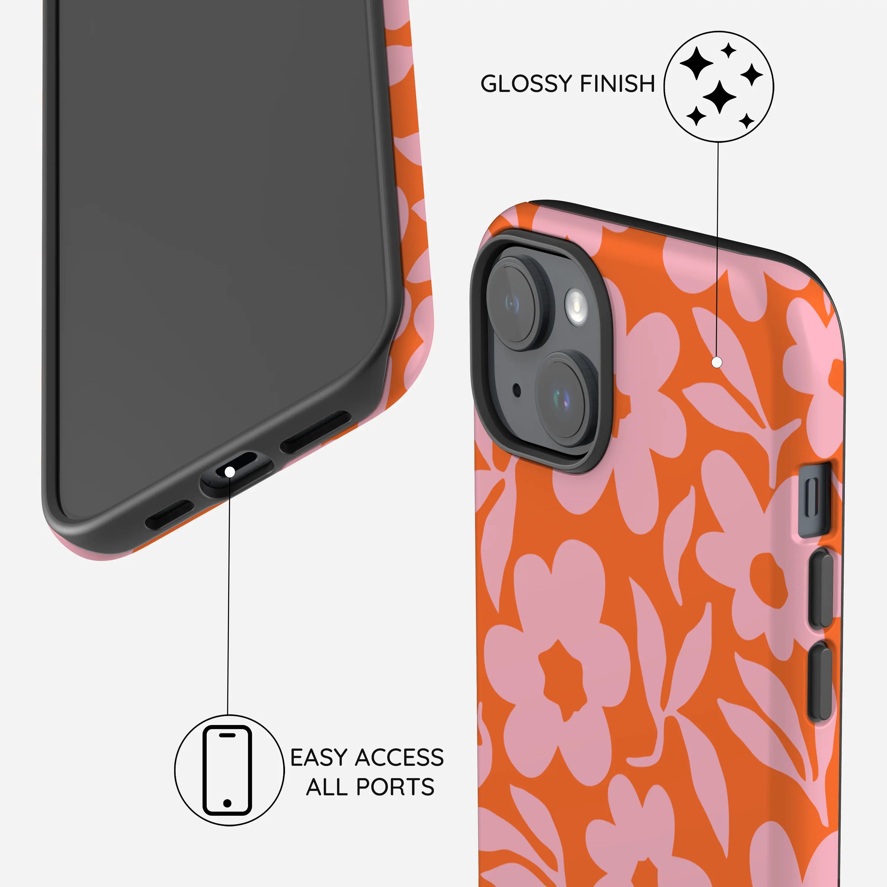 Vivid Florals - iPhone 14 Plus Case