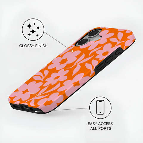 Vivid Florals - iPhone 16 Plus Case