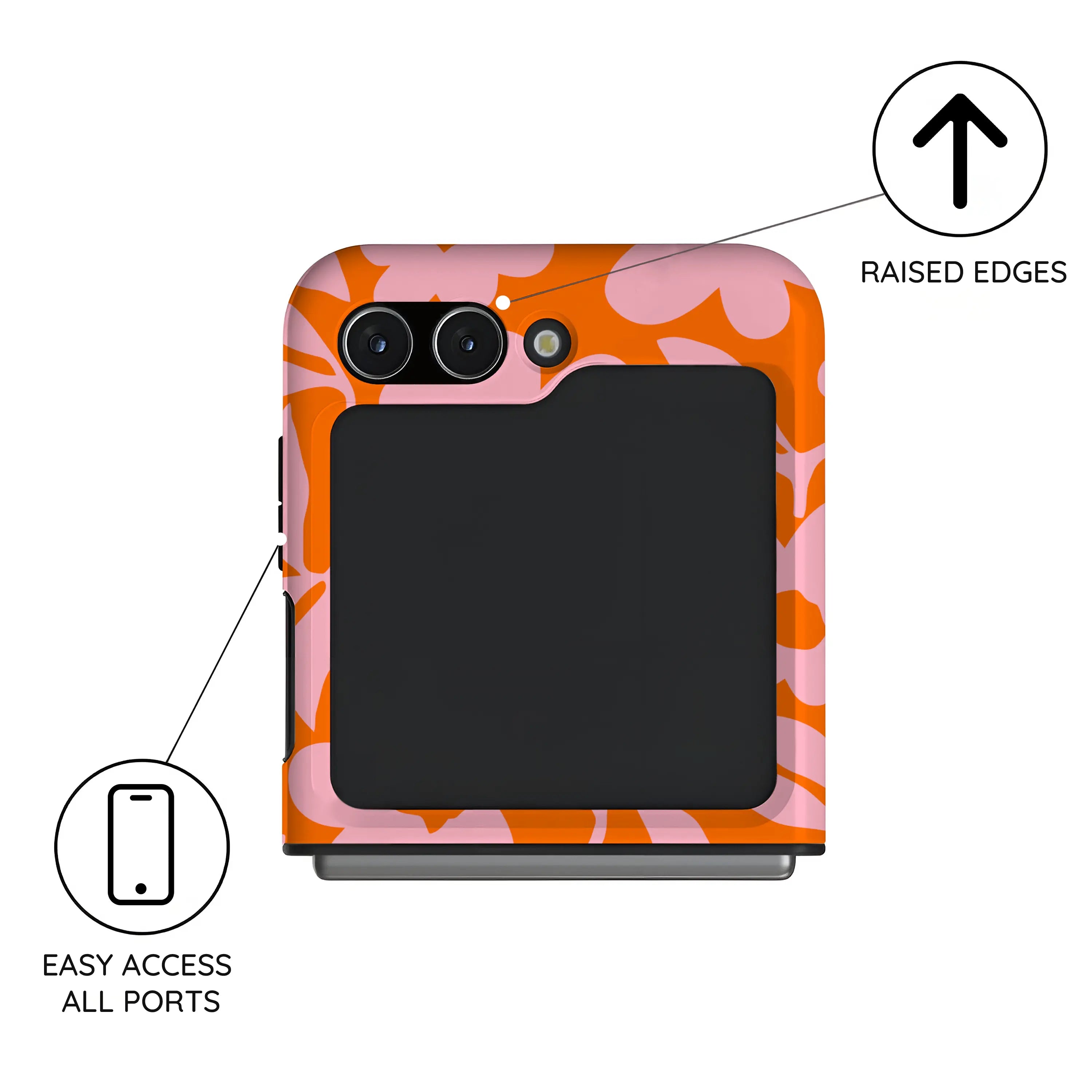 Vivid Florals - Samsung Galaxy Z Flip 5 Case