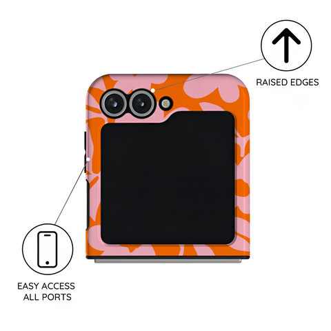 Vivid Florals - Samsung Galaxy Z Flip 6 Case