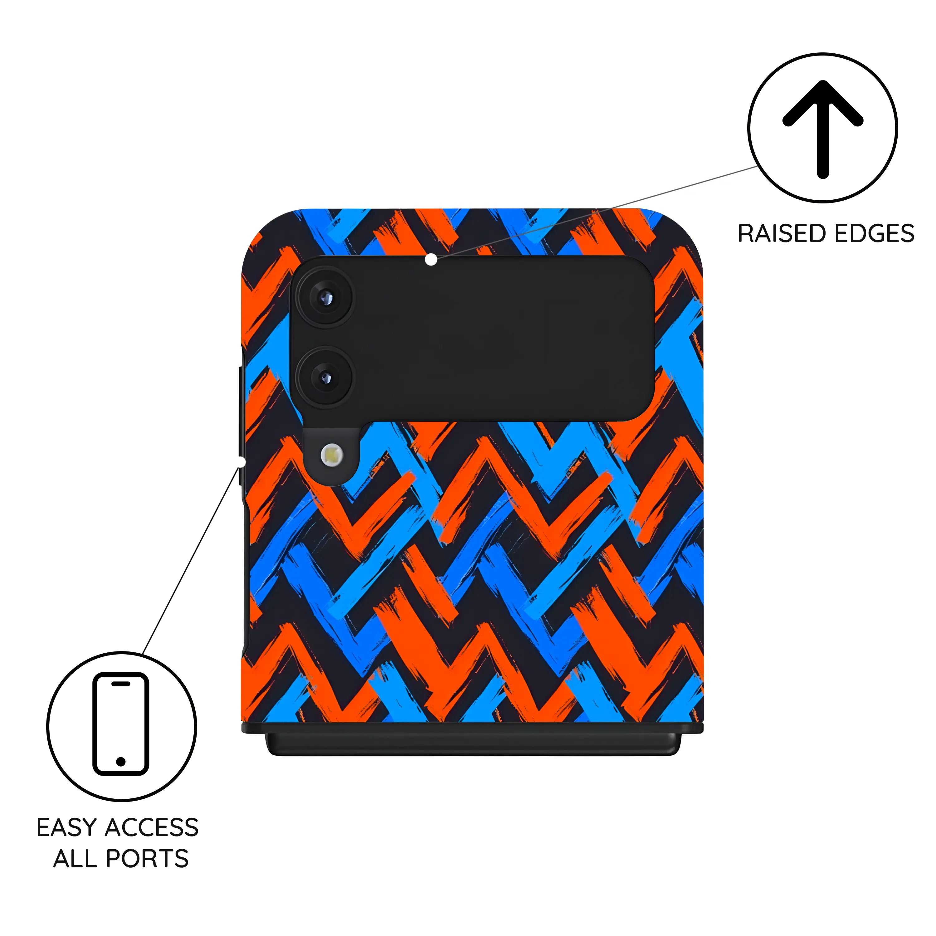 Volt Clash - Samsung Galaxy Z Flip 4 Case
