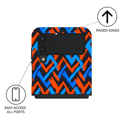 Volt Clash - Samsung Galaxy Z Flip 4 Case