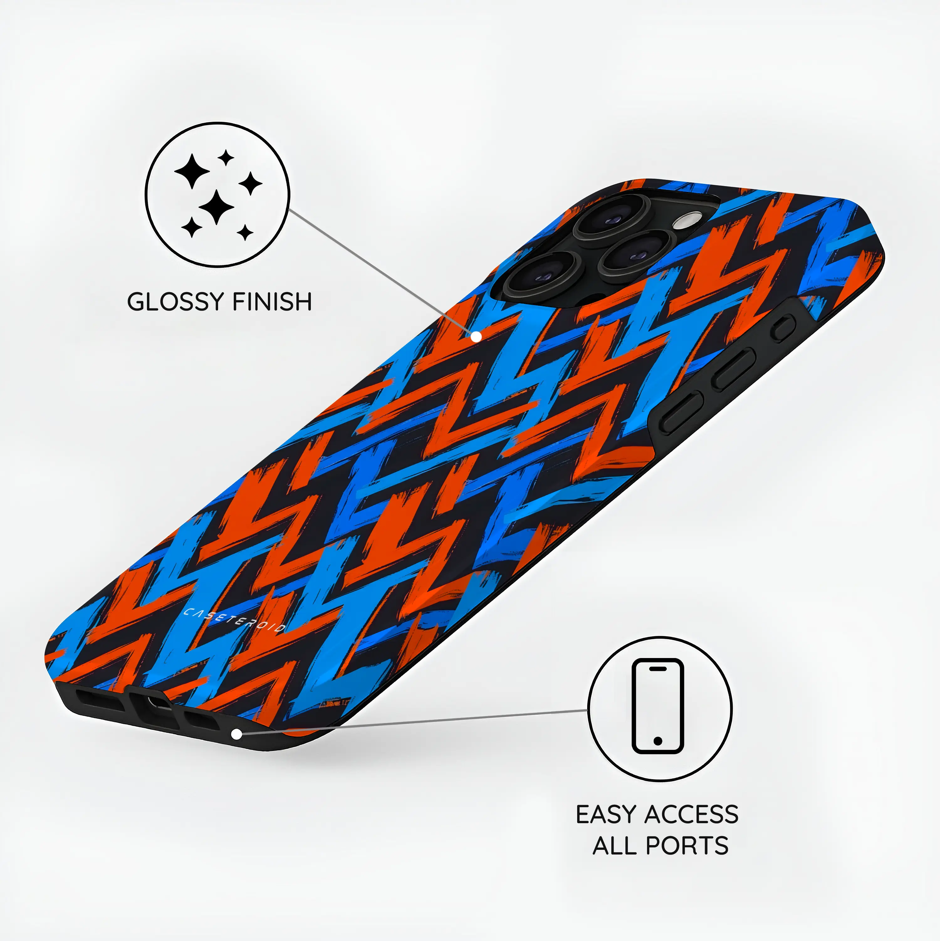 Volt Clash - iPhone 15 Pro Case
