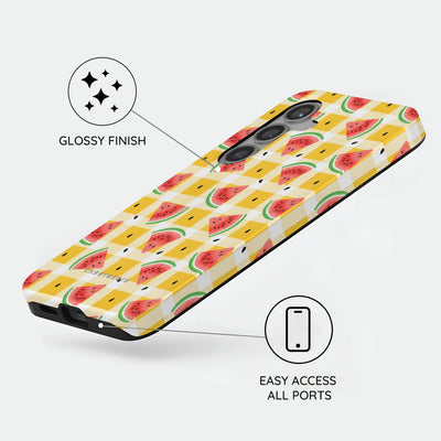 Watermelon Picnic - Samsung Galaxy S24 Case