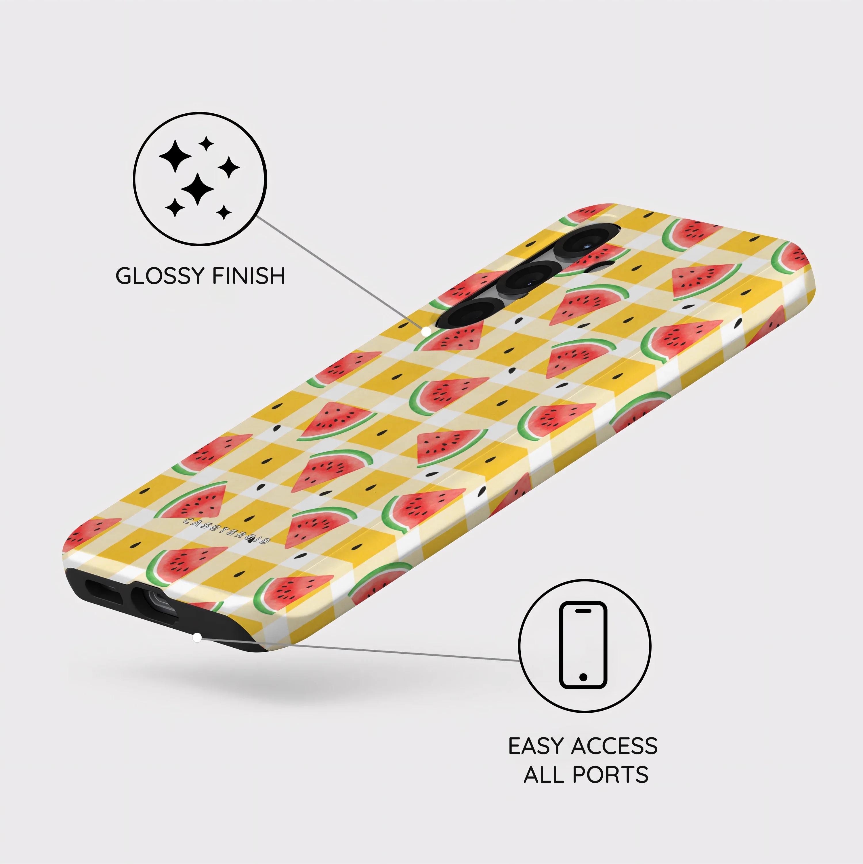Watermelon Picnic - Samsung Galaxy S25 Case