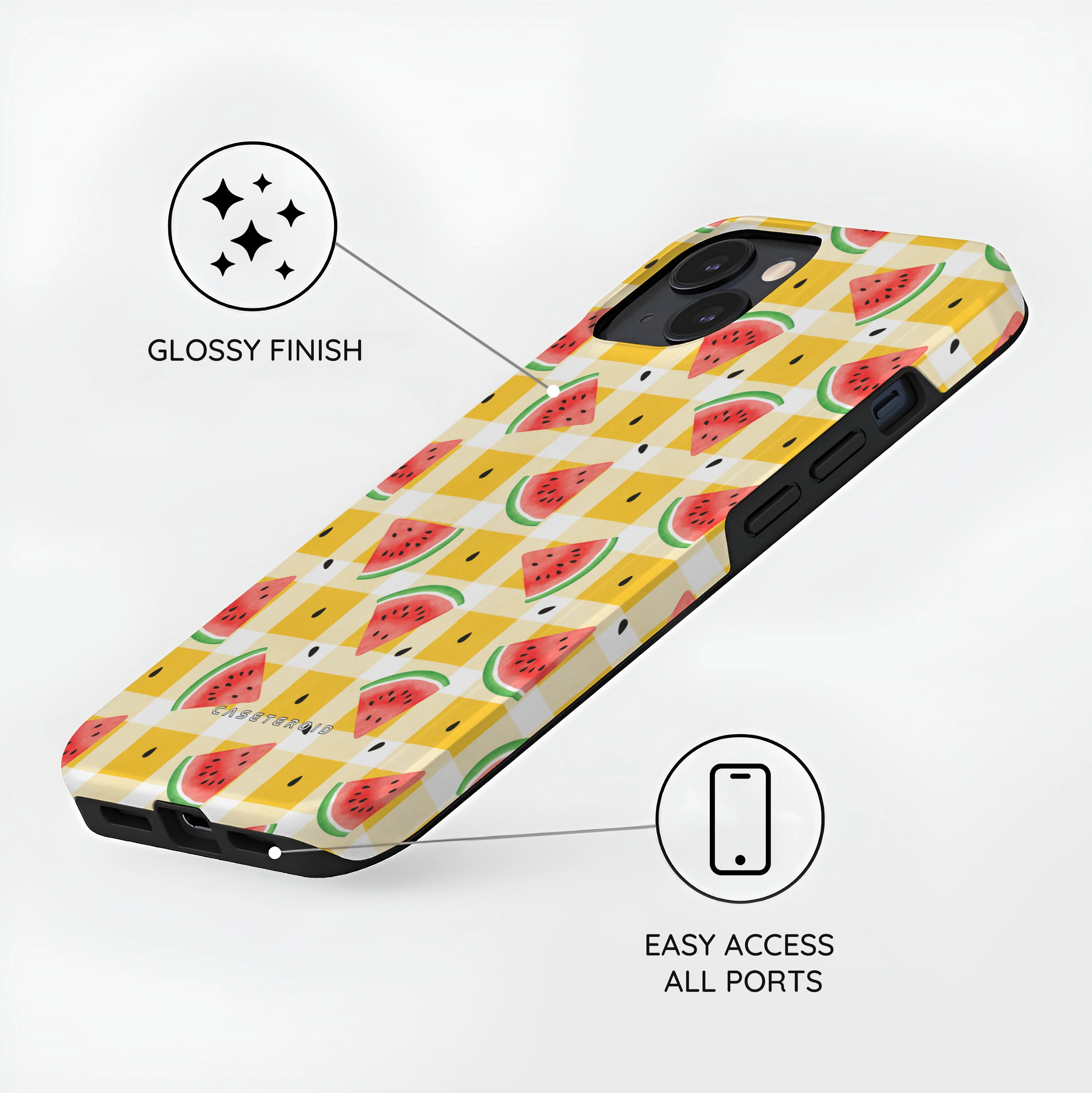 Watermelon Picnic - iPhone 15 Case