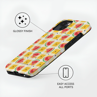 Watermelon Picnic - iPhone 15 Case