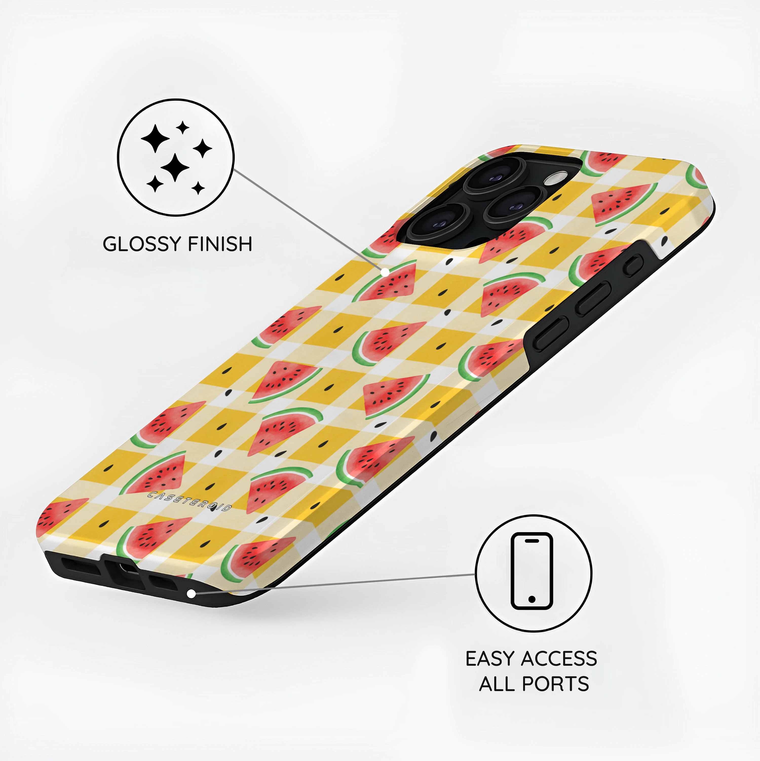 Watermelon Picnic - iPhone 15 Pro Case