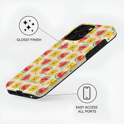Watermelon Picnic - iPhone 15 Pro Case