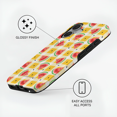 Watermelon Picnic - iPhone 16 Plus Case