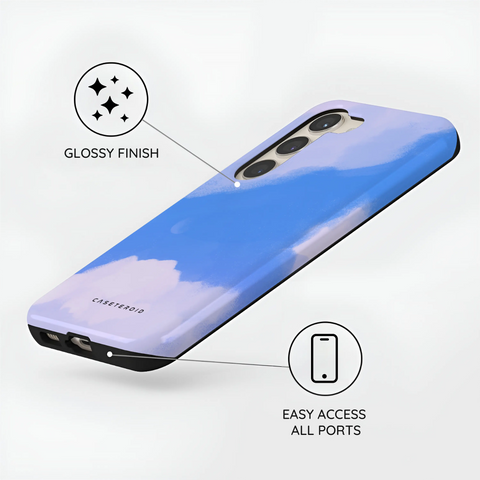 Whimsy Sky Cartoon - Samsung Galaxy S23 Case