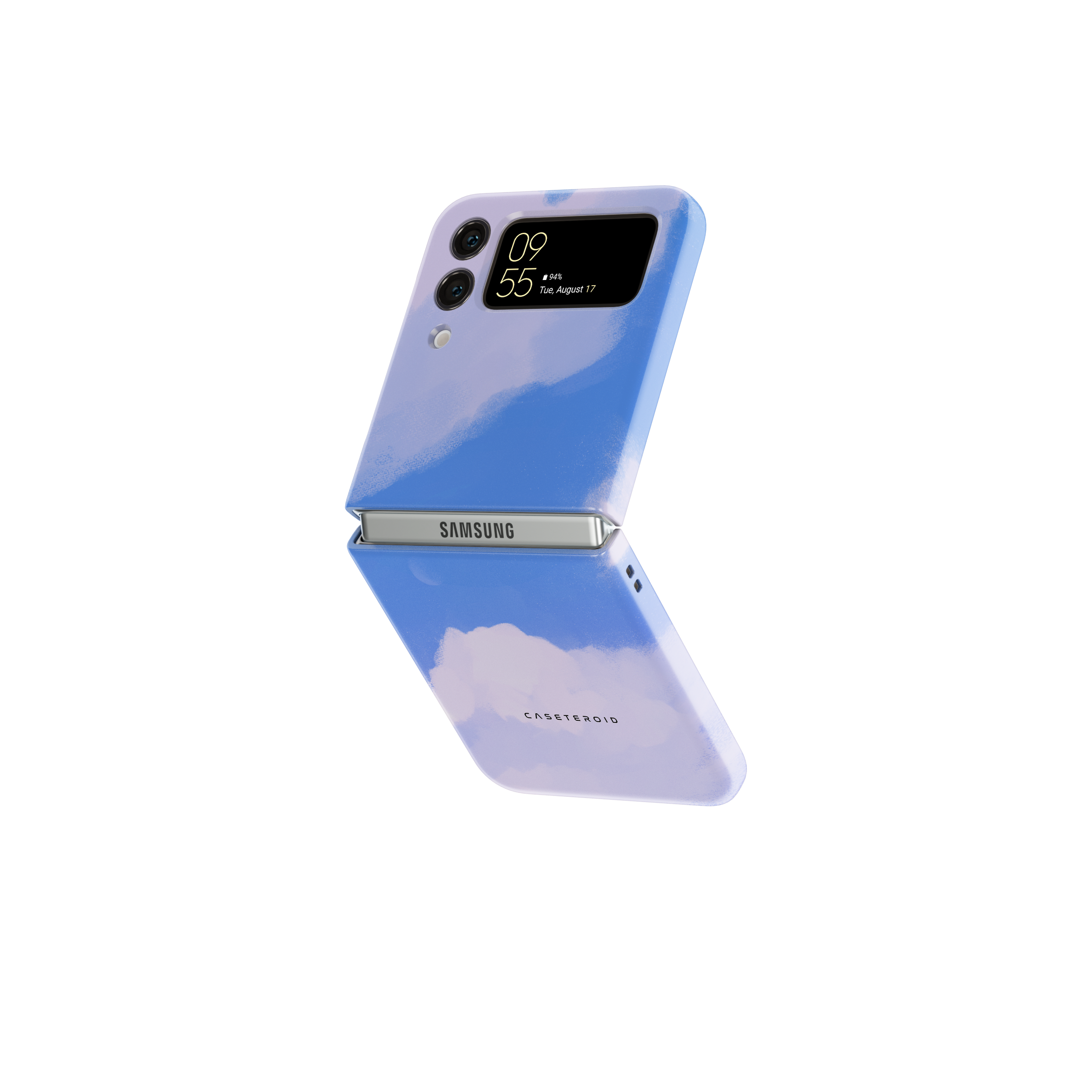 Samsung Galaxy Z Flip 4 Tough Case - Whimsy Sky Cartoon - CASETEROID