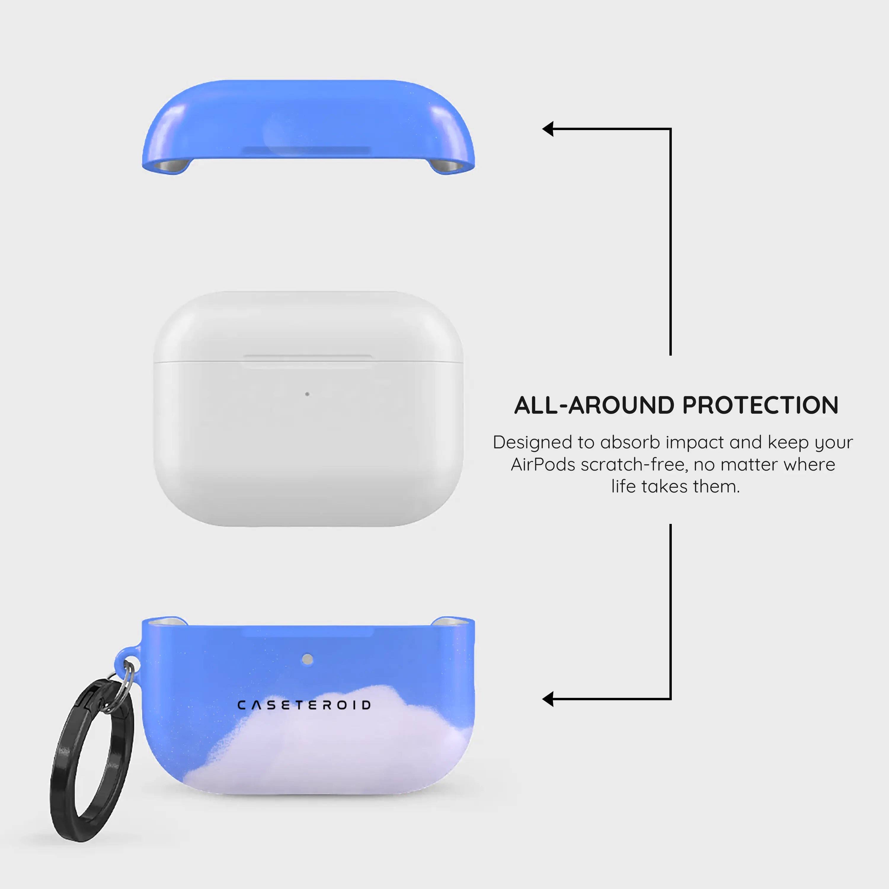 Whimsy Sky Cartoon - AirPods Pro 3 Case