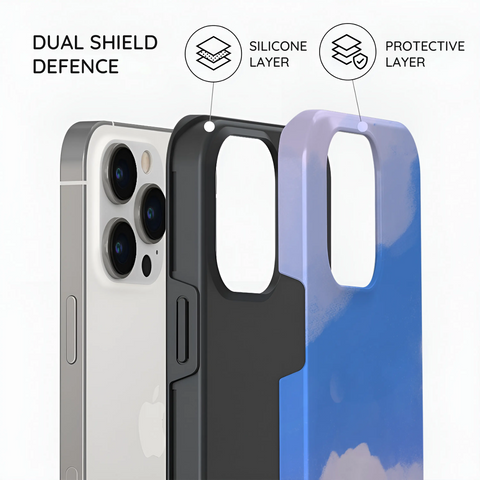 Whimsy Sky Cartoon - iPhone 13 Pro Case