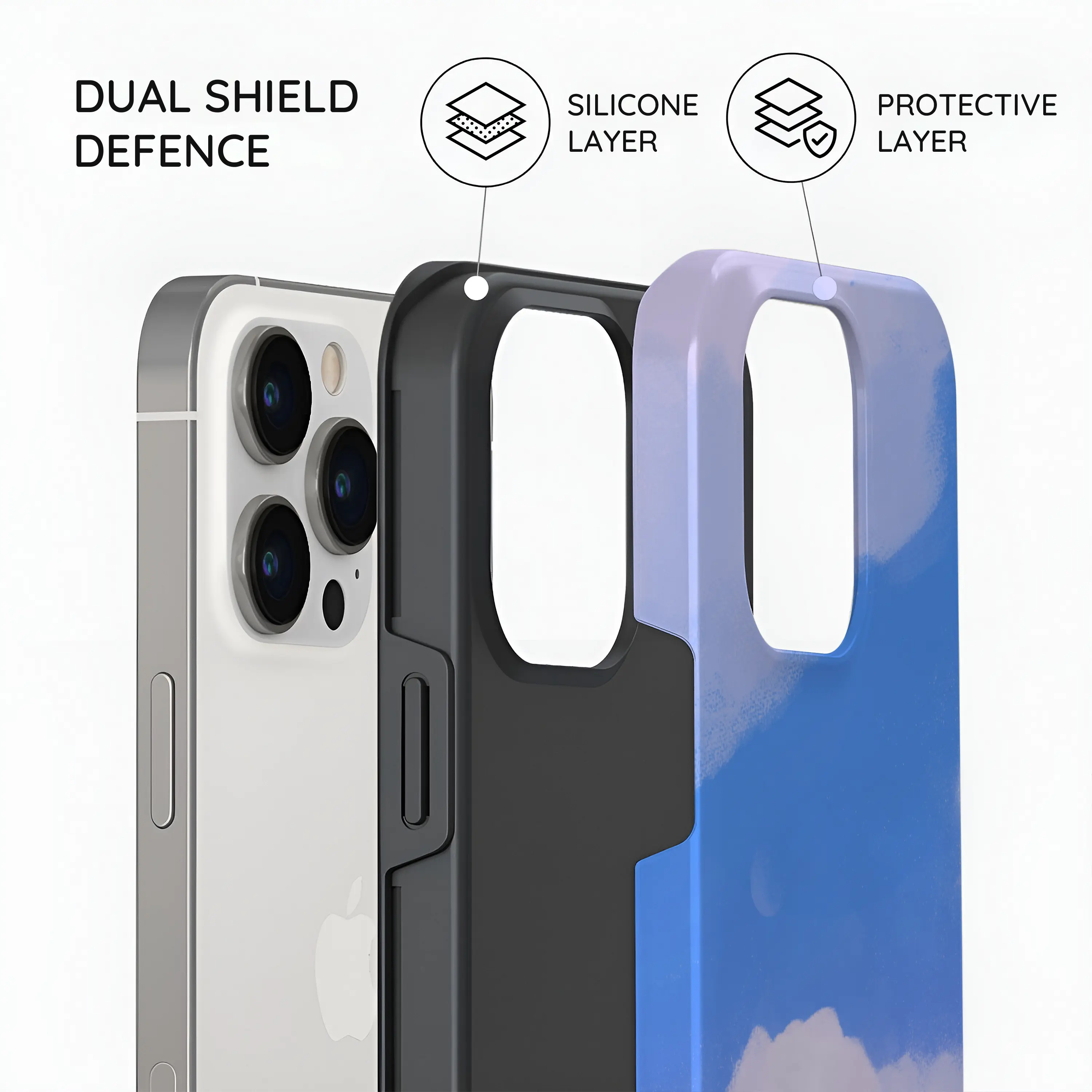 Whimsy Sky Cartoon - iPhone 14 Pro Max Case