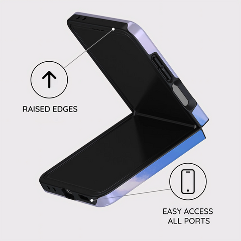 Whimsy Sky Cartoon - Samsung Galaxy Z Flip 7 Case