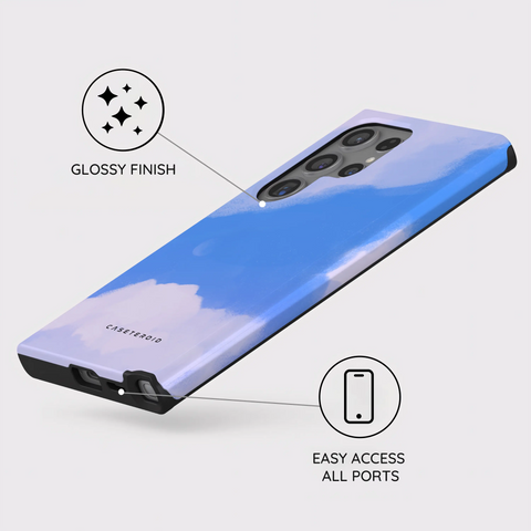 Whimsy Sky Cartoon - Samsung Galaxy S24 Ultra Case