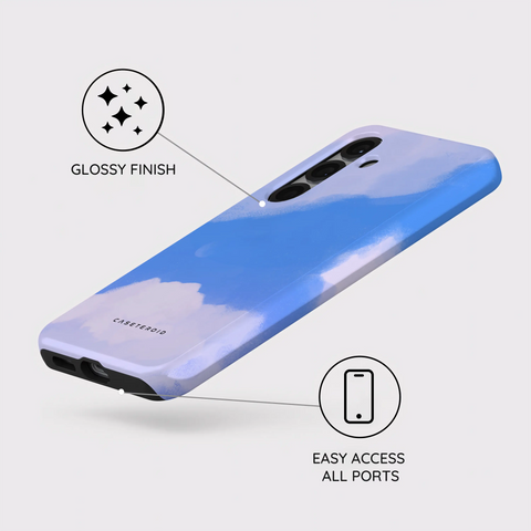 Whimsy Sky Cartoon - Samsung Galaxy S25 Plus Case