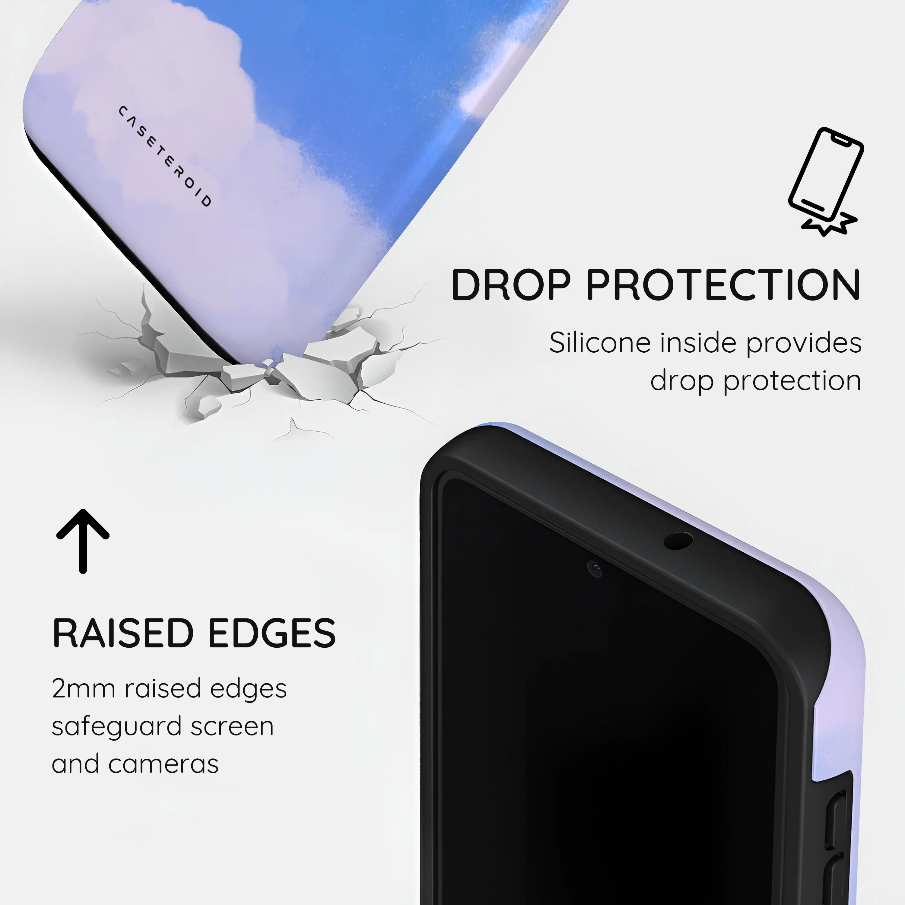 Whimsy Sky Cartoon - Samsung Galaxy S23 Plus Case