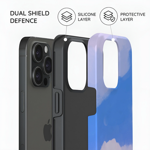 Whimsy Sky Cartoon - iPhone 15 Pro Case