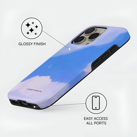 Whimsy Sky Cartoon - iPhone 16 Pro Max Case