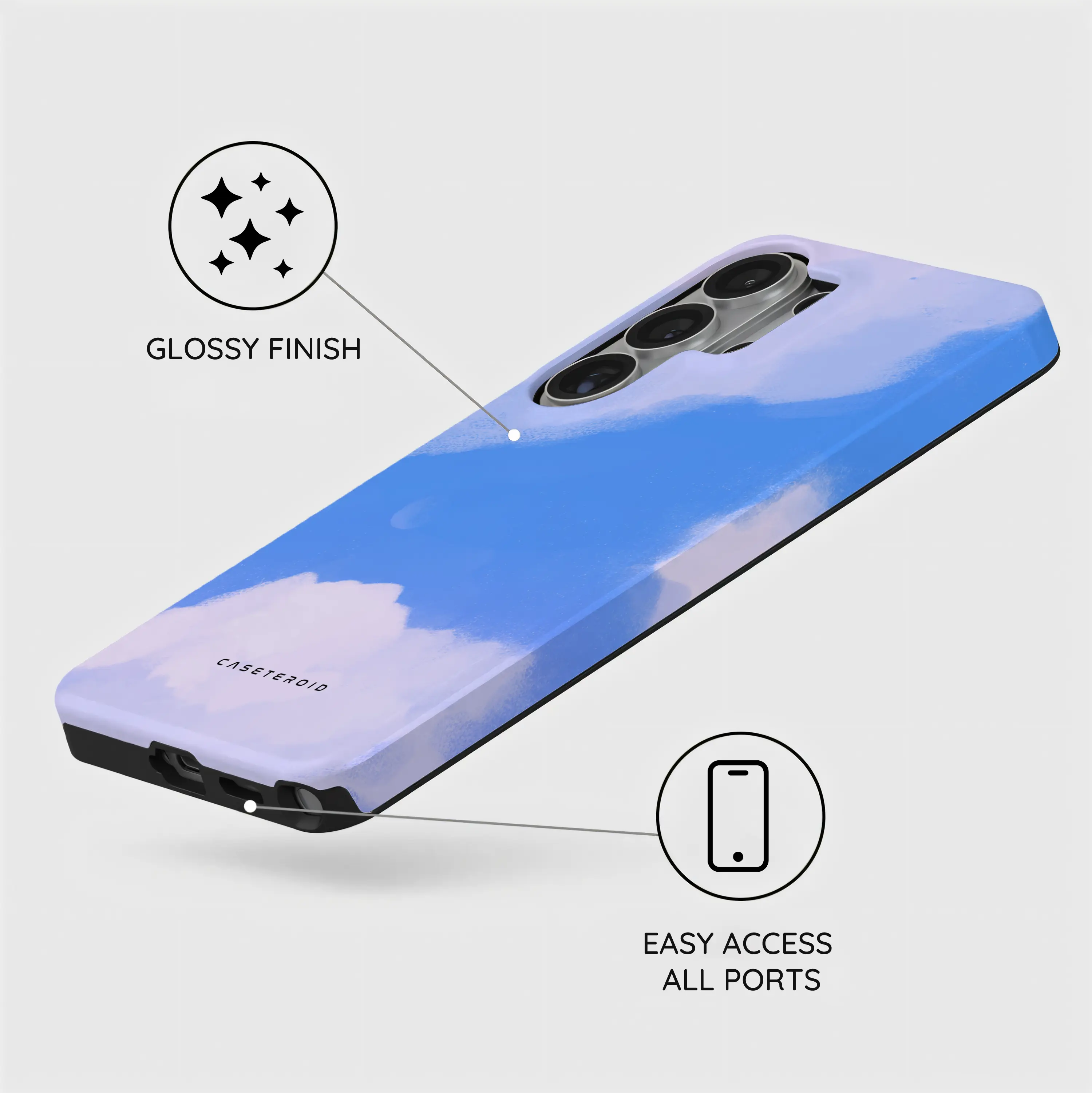 Whimsy Sky Cartoon - Samsung Galaxy S26 Ultra Case