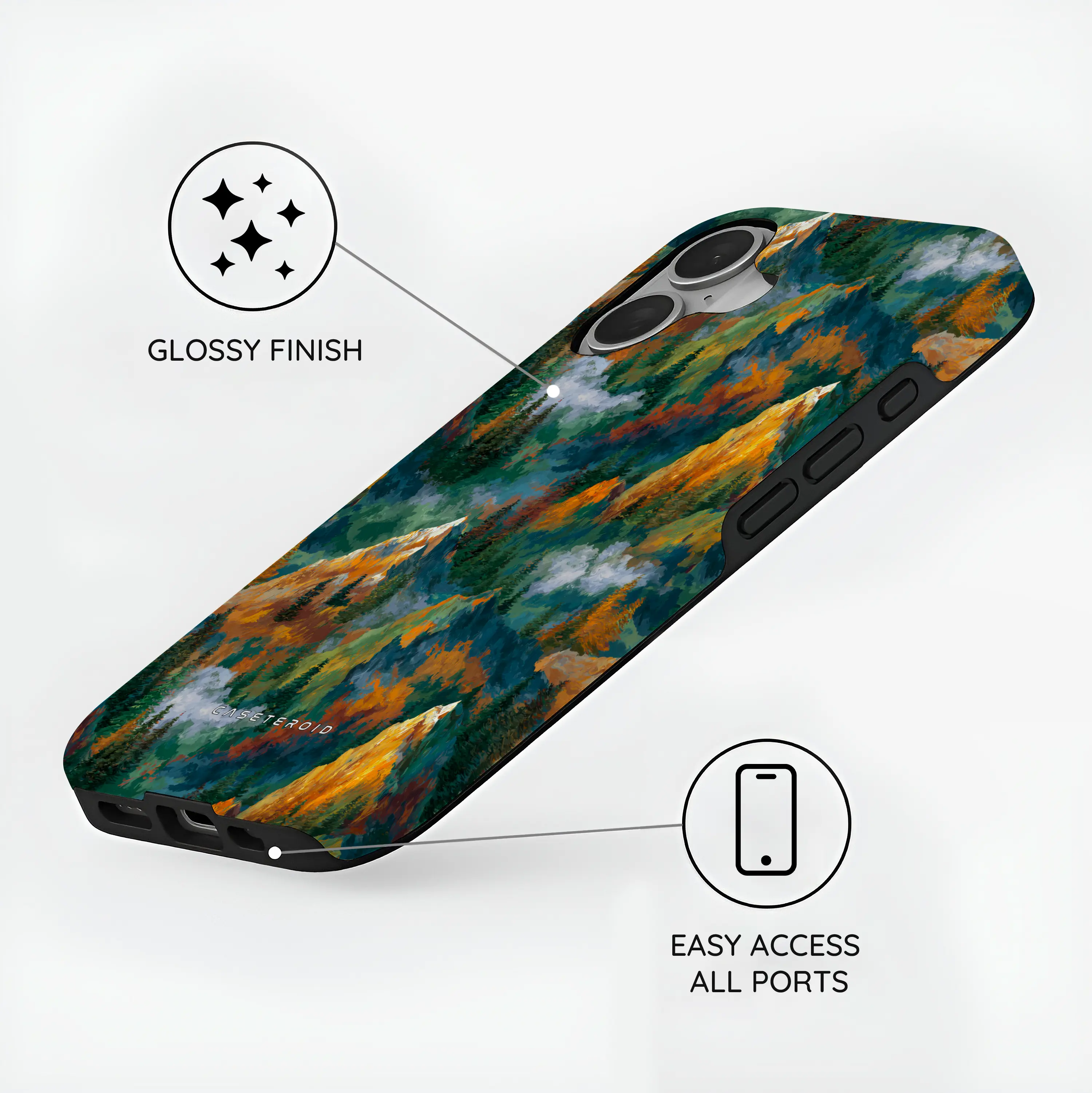 Wild Meridian - iPhone 16 Case