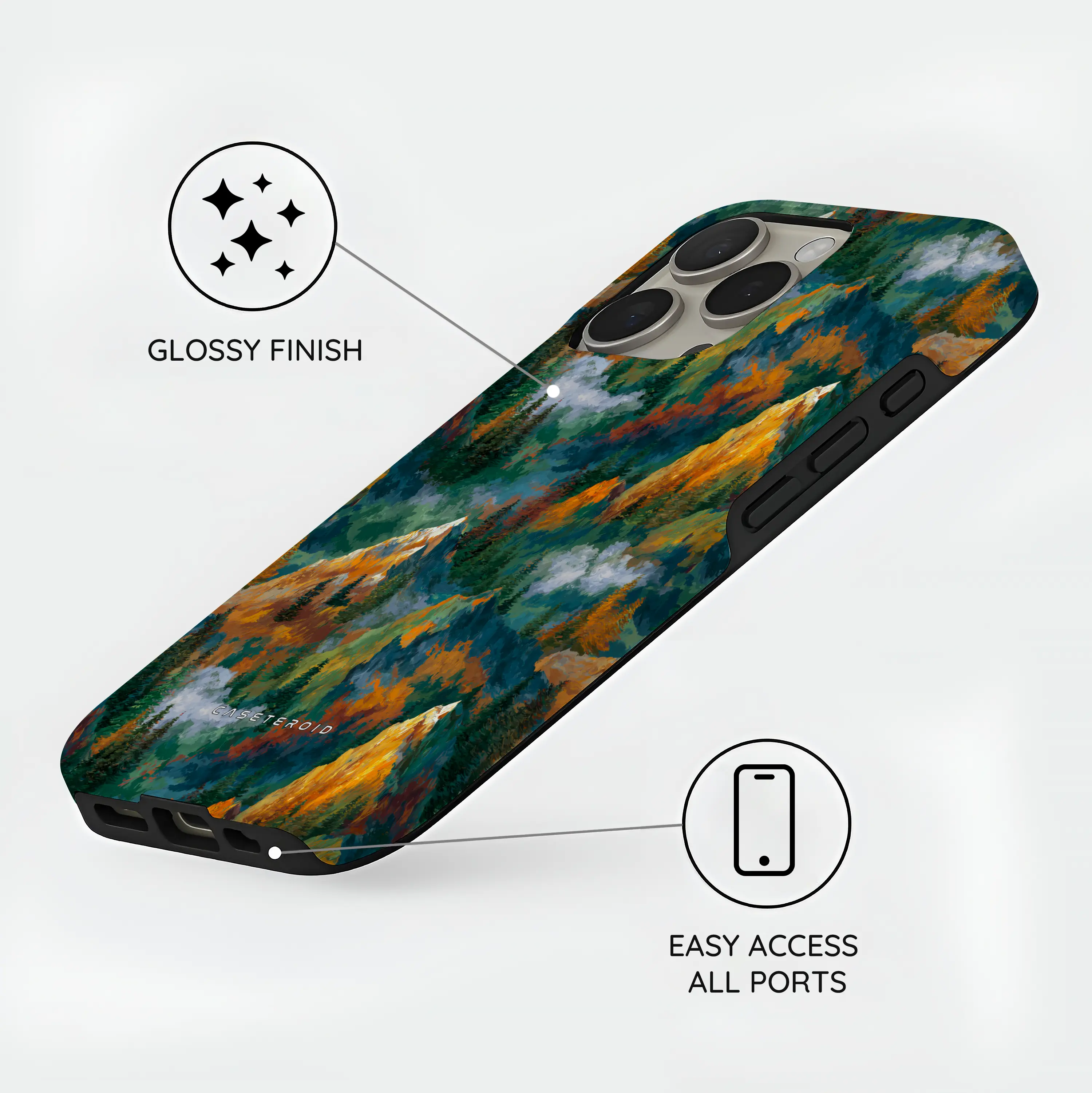 Wild Meridian - iPhone 16 Pro Max Case