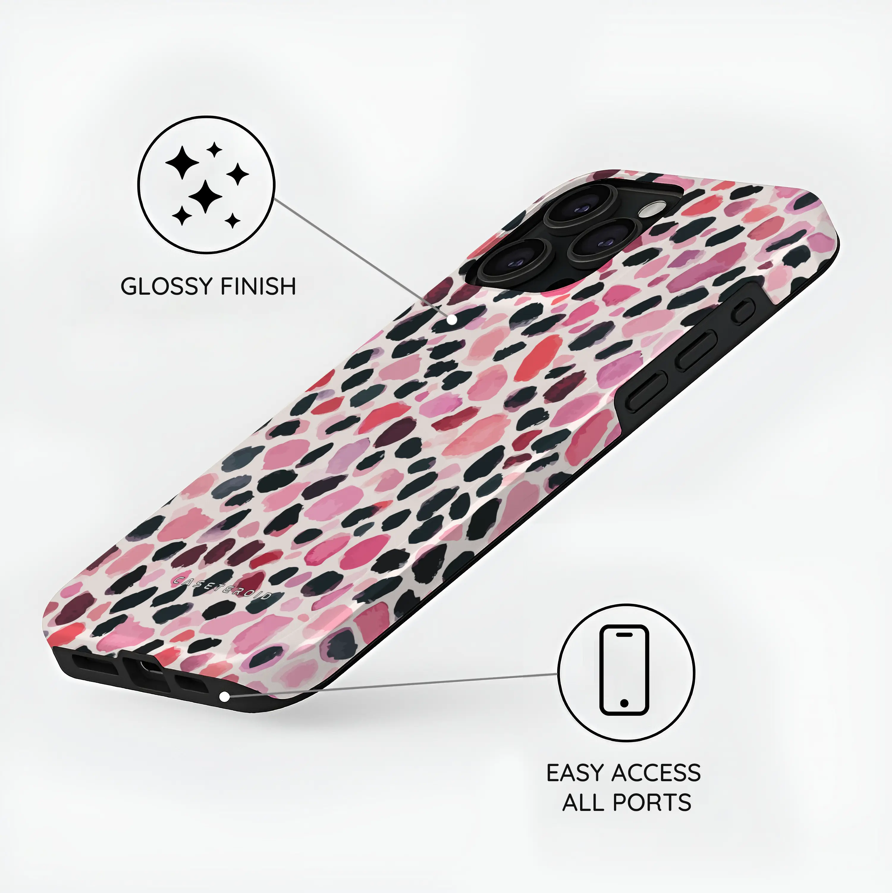 Wild Blush - iPhone 15 Pro Max Case