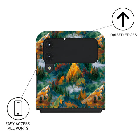 Wild Meridian - Samsung Galaxy Z Flip 4 Case