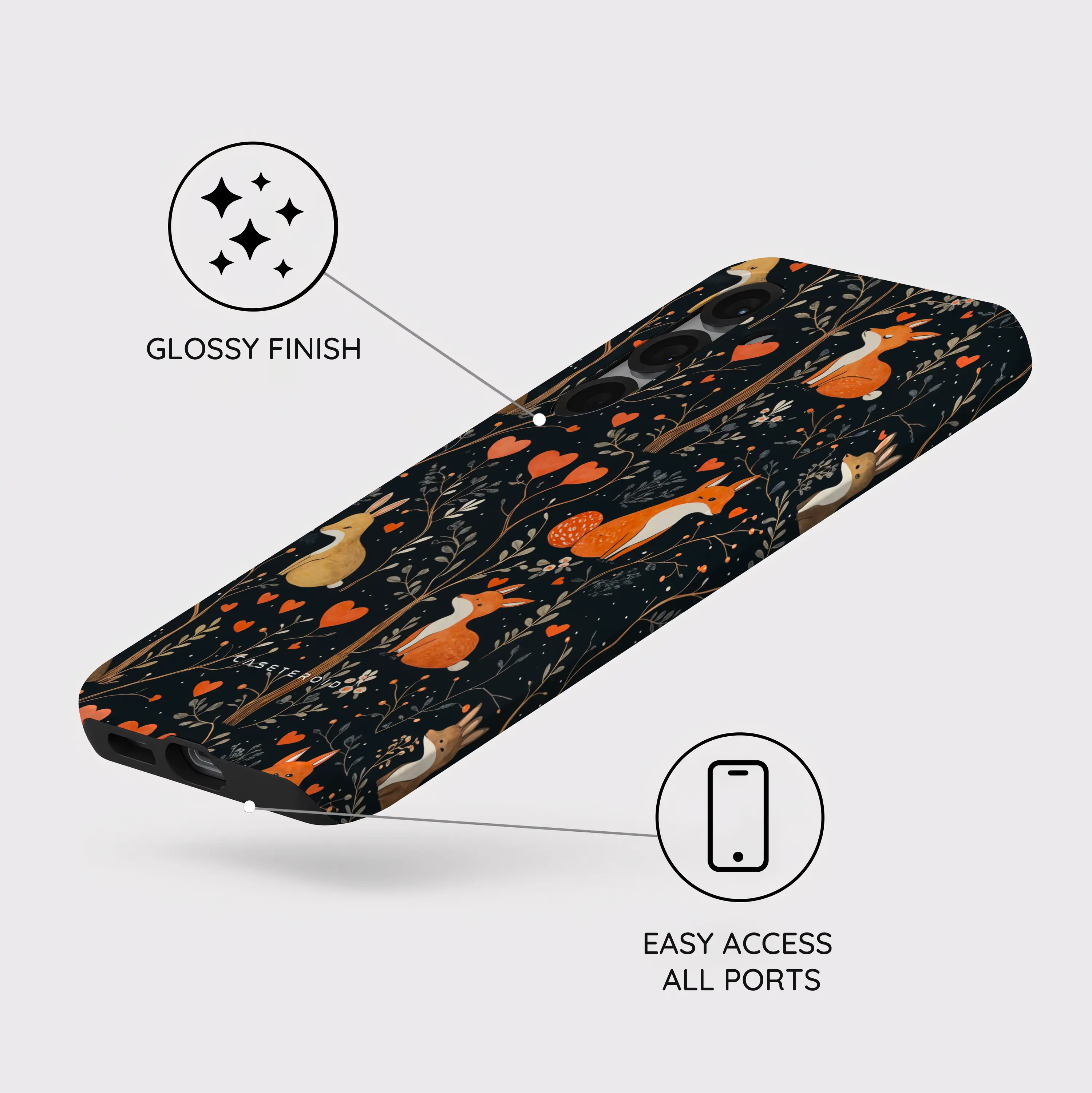 Wild at Heart - Samsung Galaxy S25 Case