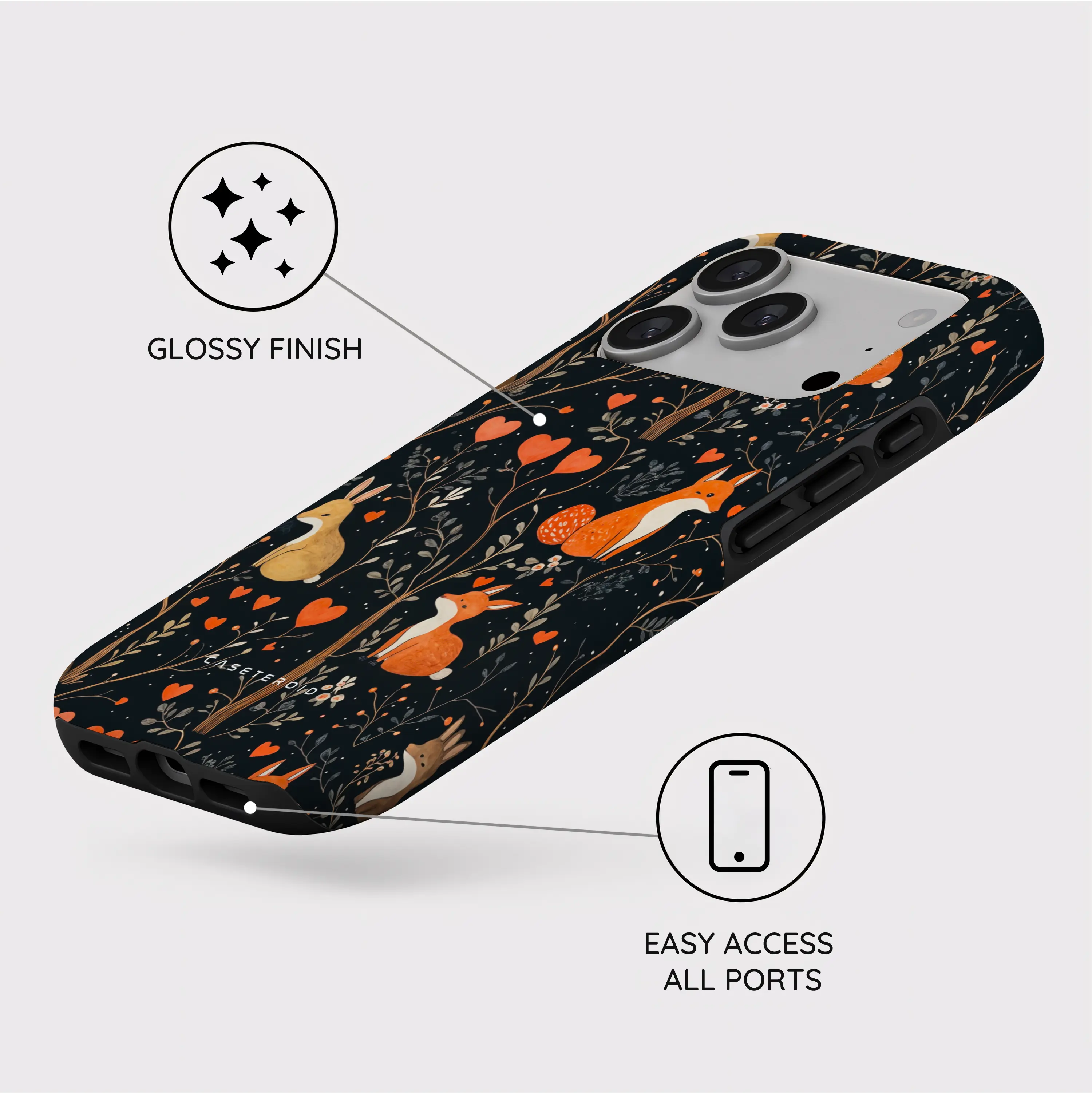 Wild at Heart - iPhone 17 Pro Case