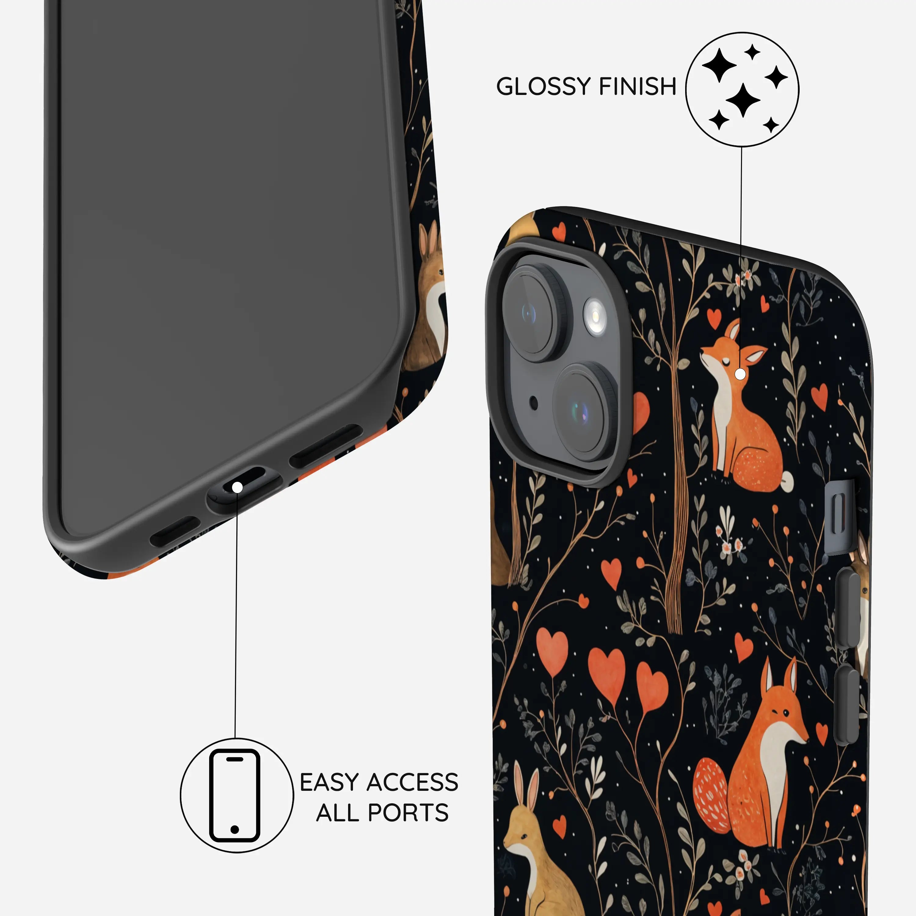 Wild at Heart - iPhone 14 Plus Case