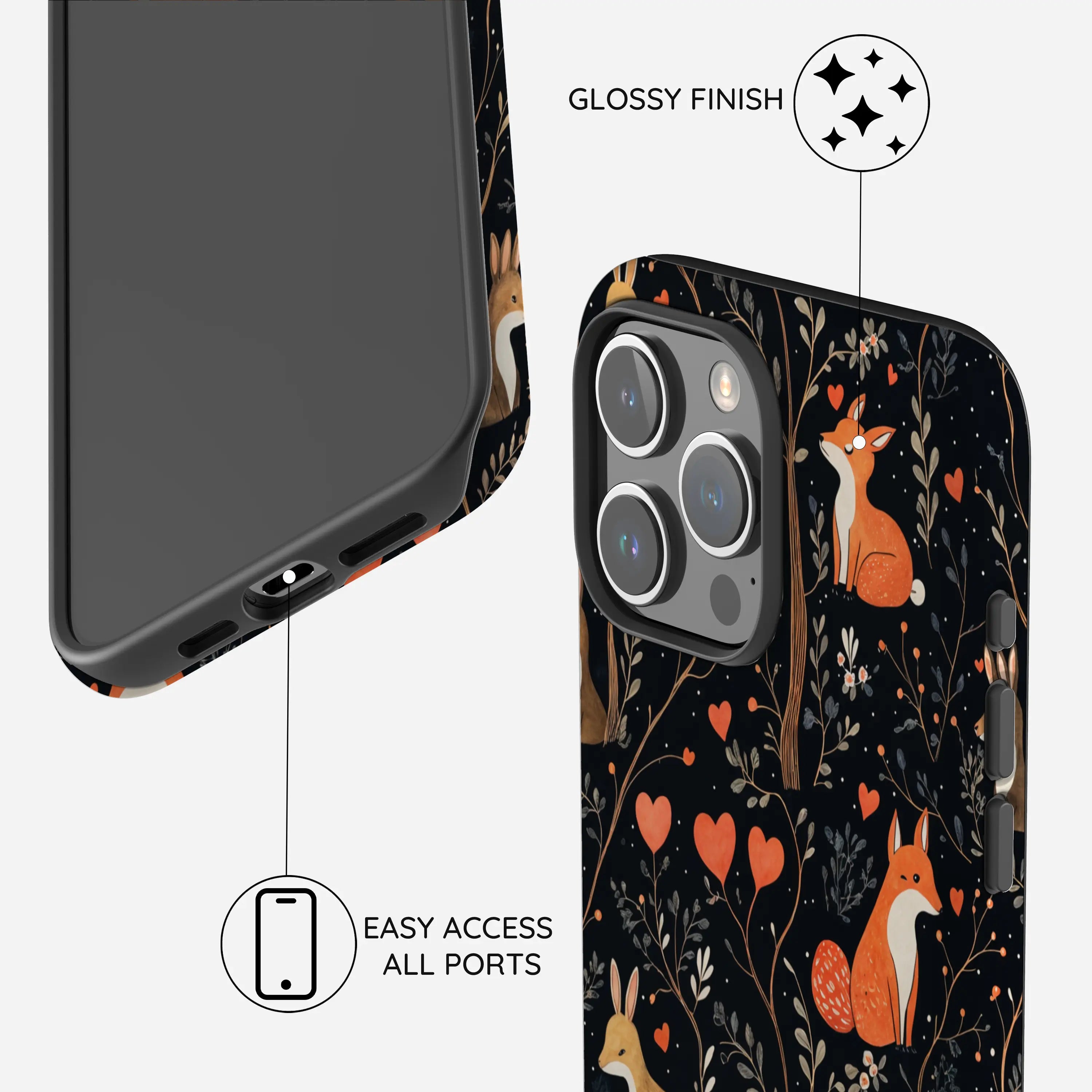 Wild at Heart - iPhone 15 Pro Case