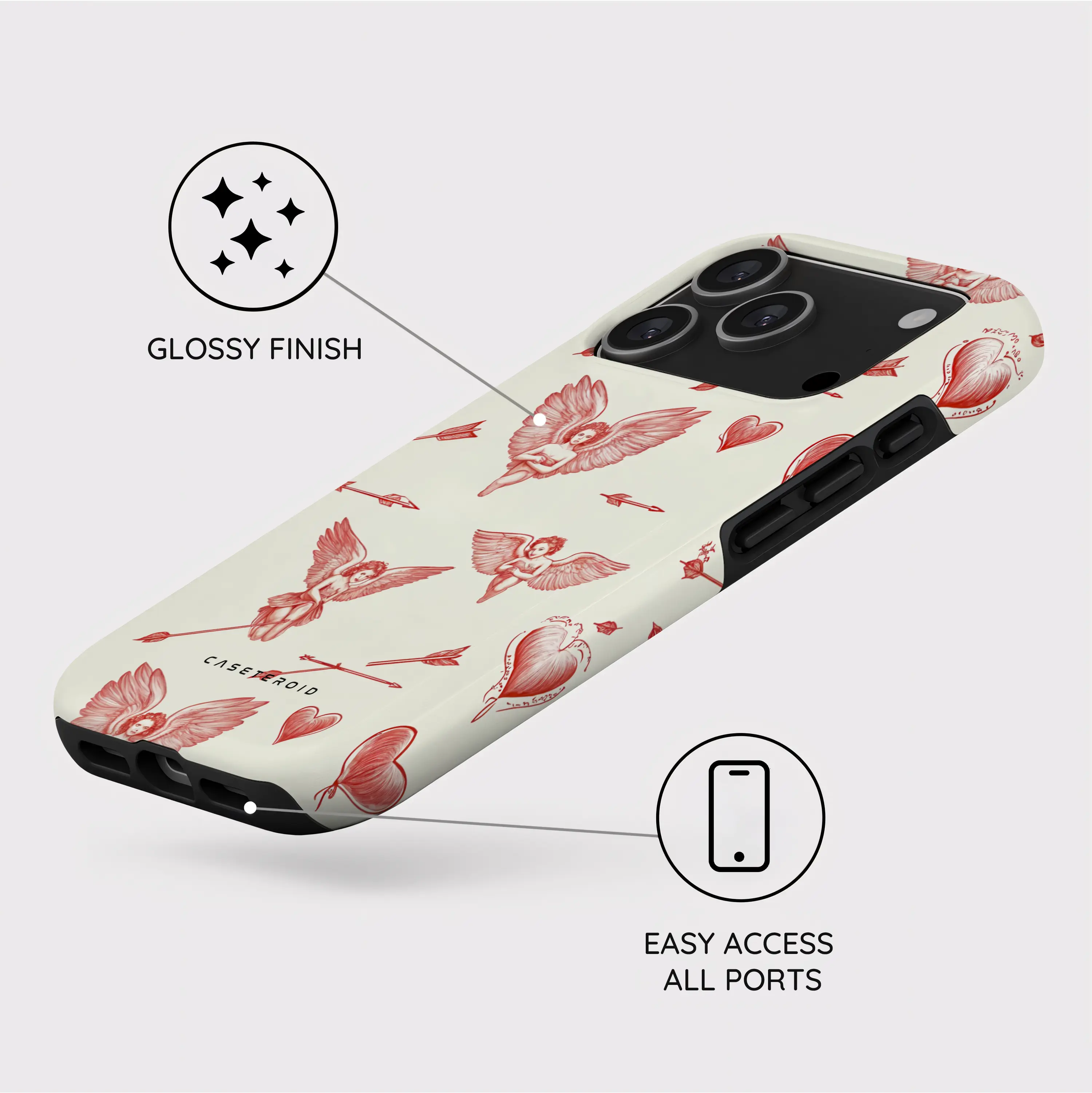 Wings of Love - iPhone 17 Pro Case