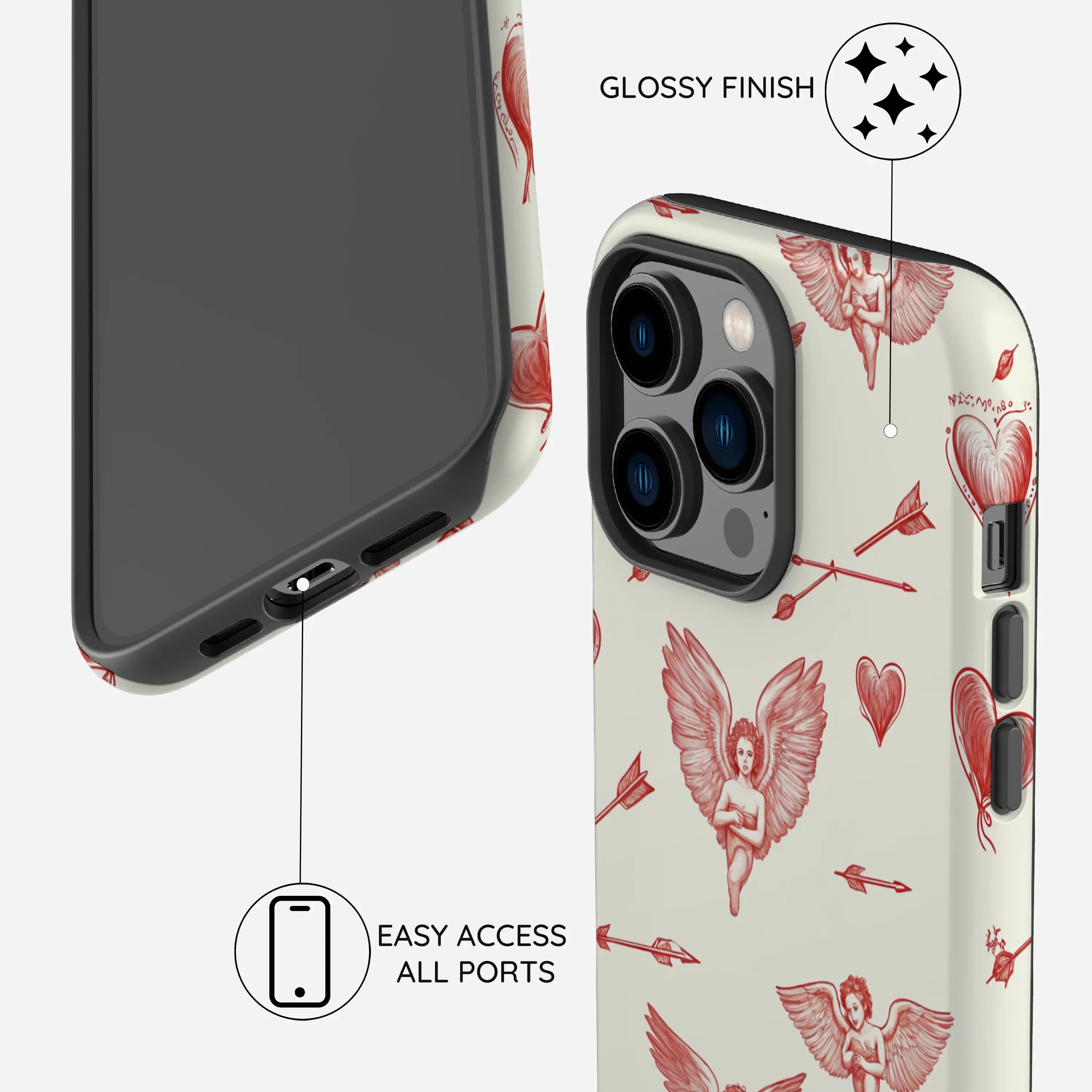 Wings of Love - iPhone 14 Pro Max Case