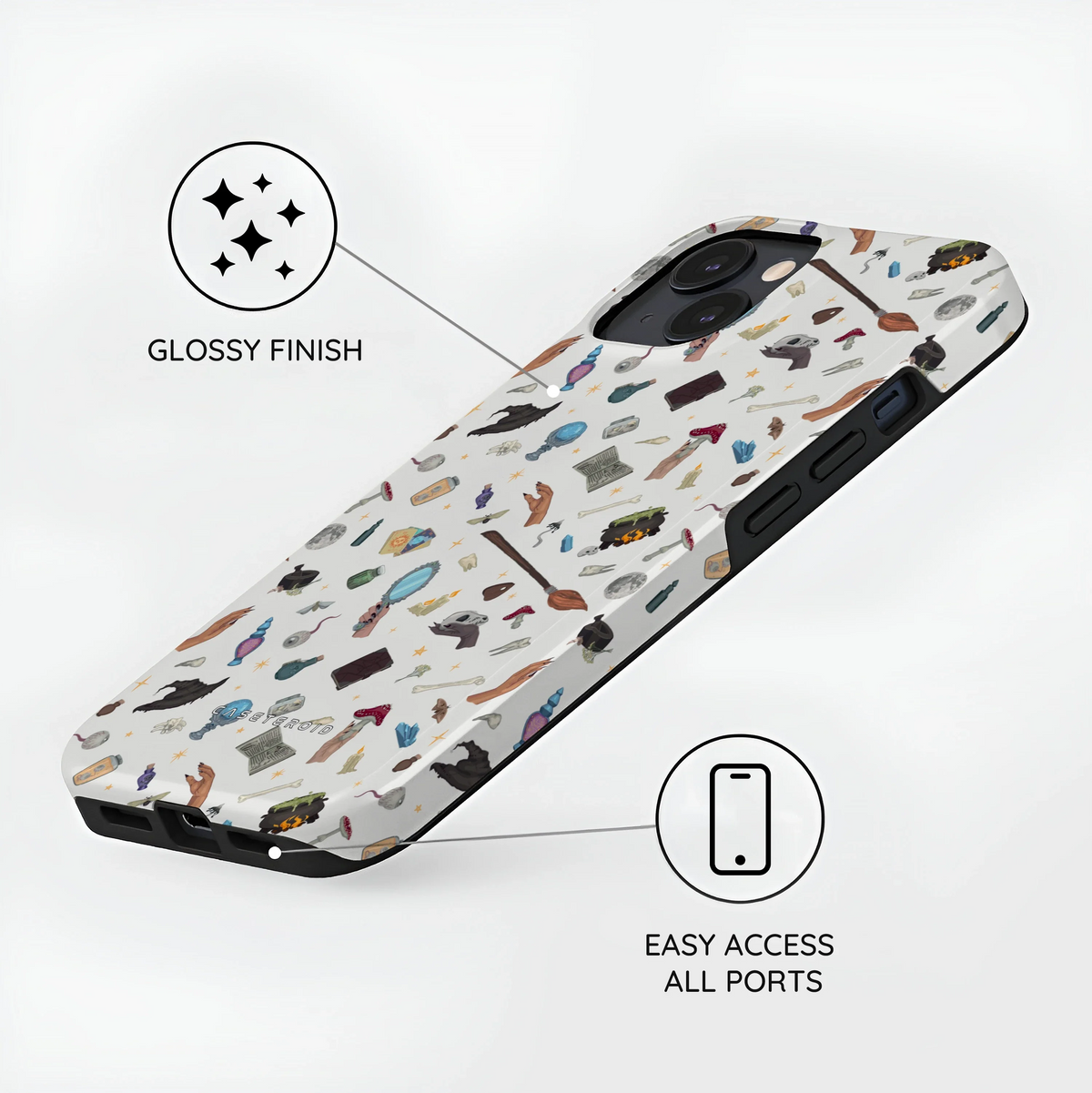 Witch's Cabinet - iPhone 13 Mini Case