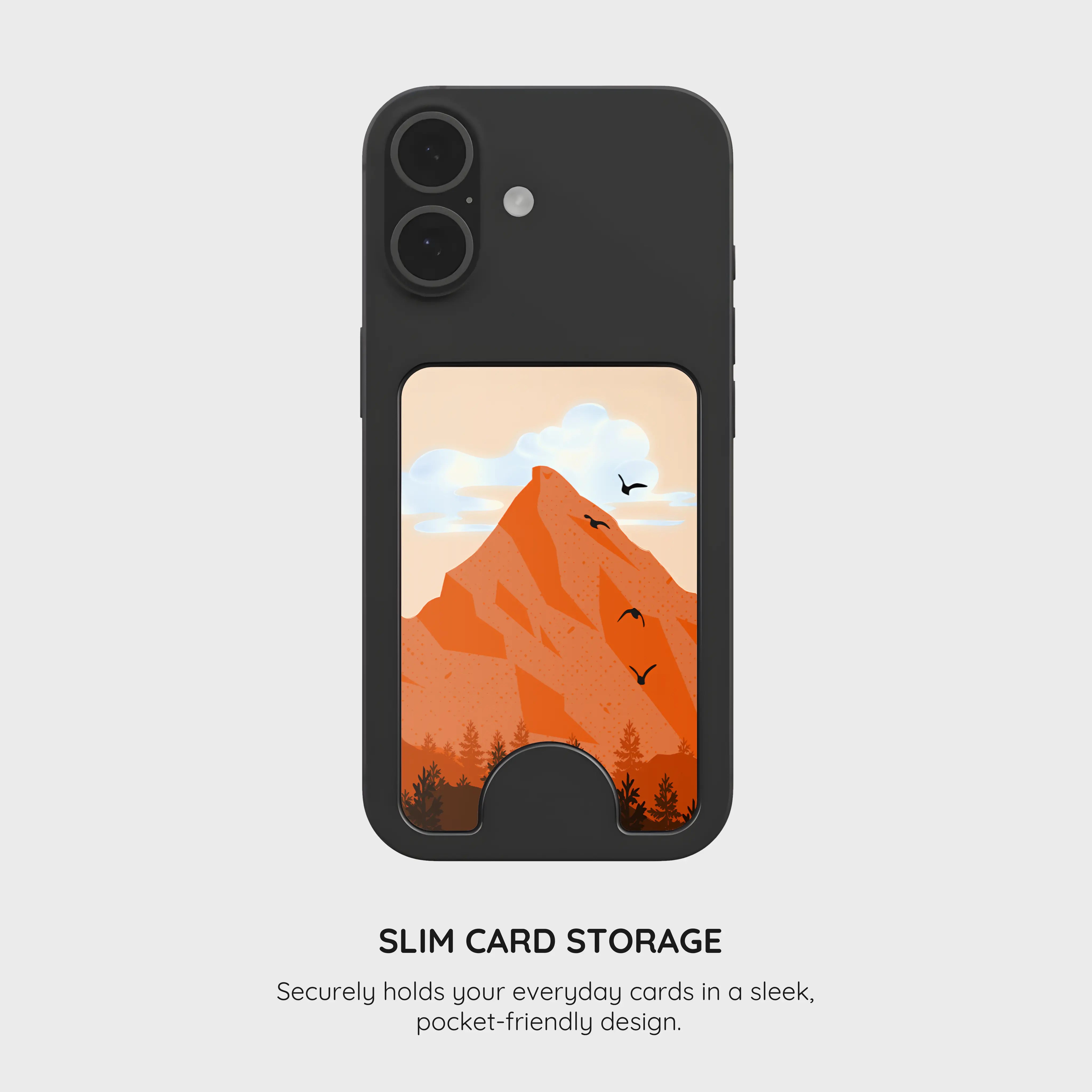 Woodland Peaks - Magnetic Wallet & Stand