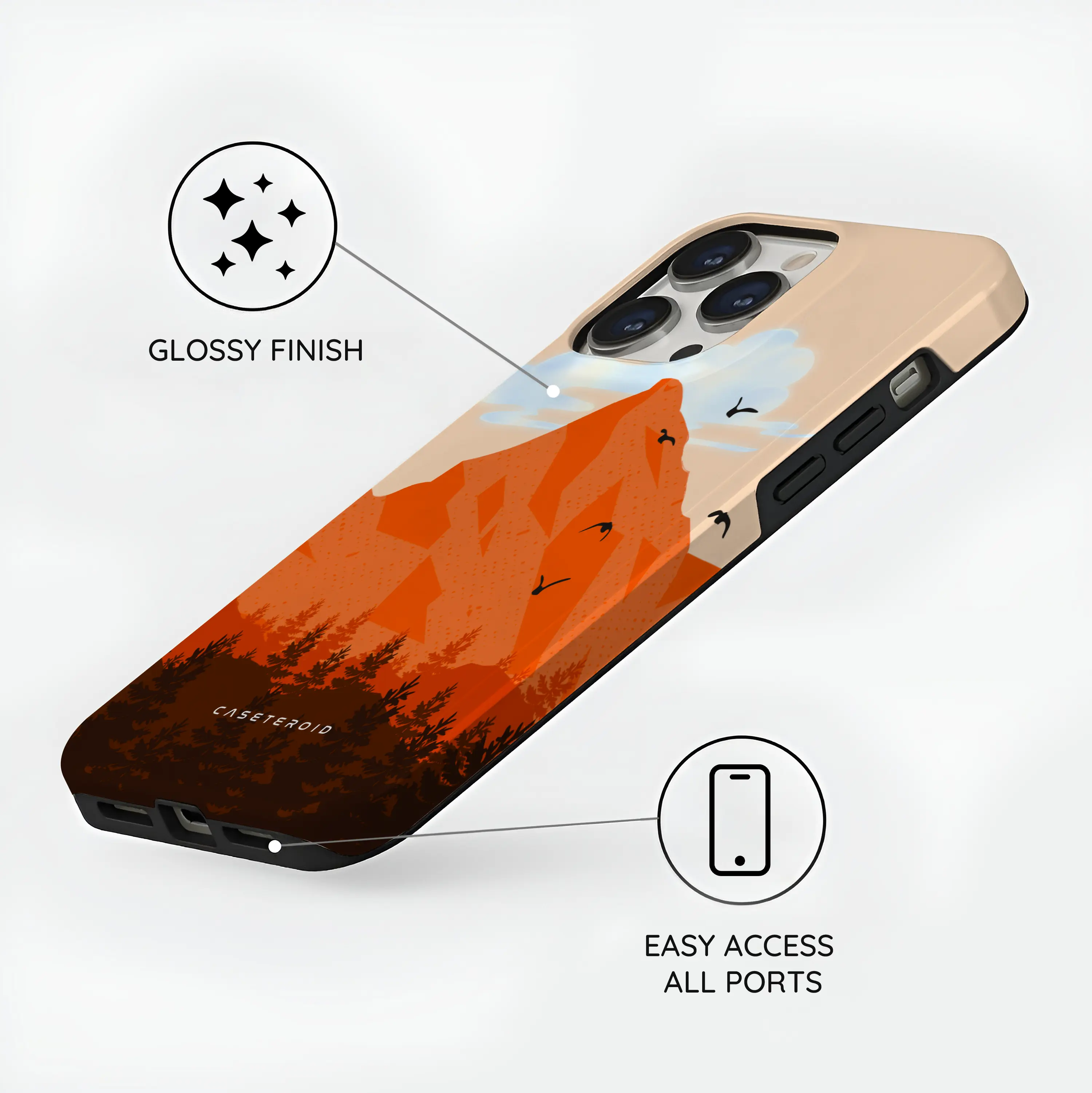 Woodland Peaks - iPhone 13 Pro Max Case
