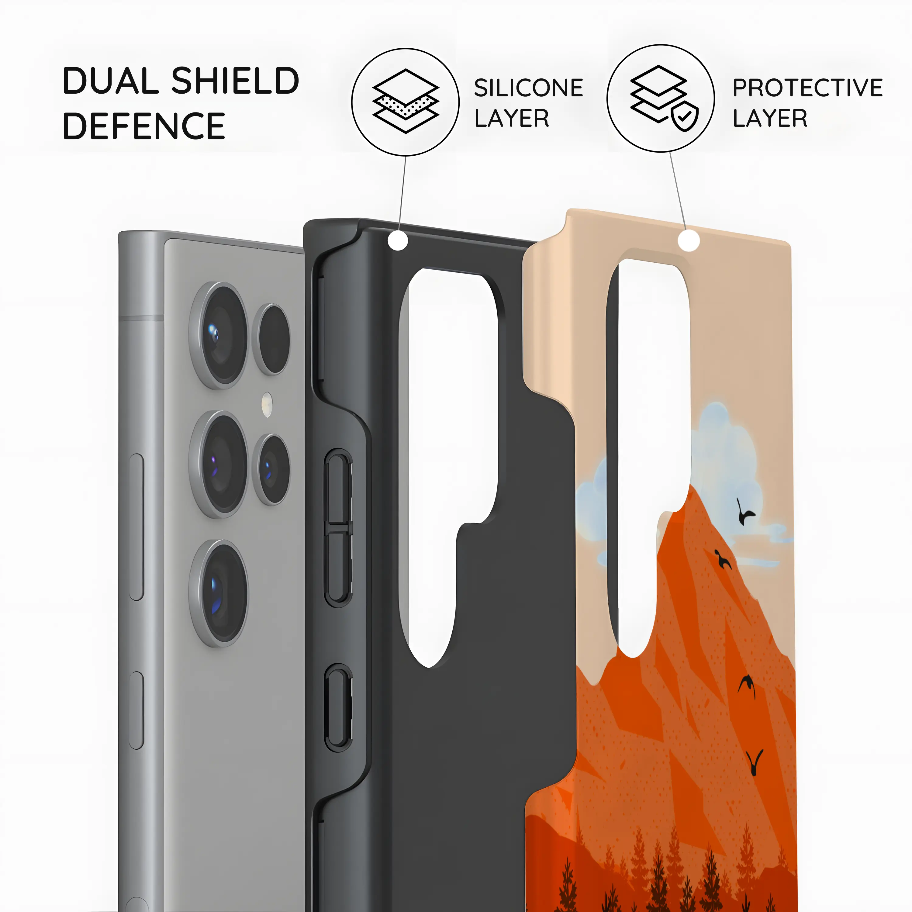Woodland Peaks - Samsung Galaxy S24 Ultra Case