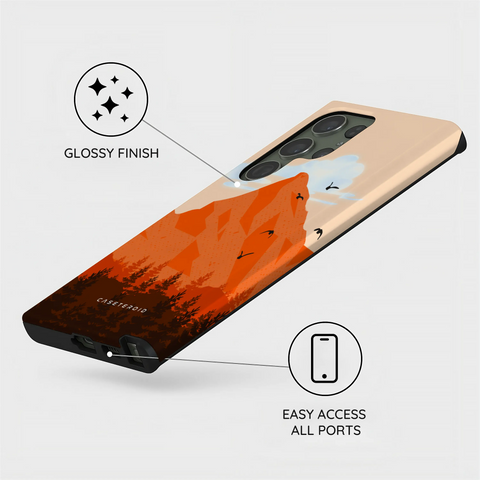 Woodland Peaks - Samsung Galaxy S23 Ultra Case