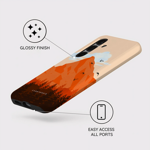 Woodland Peaks - Samsung Galaxy S25 Case