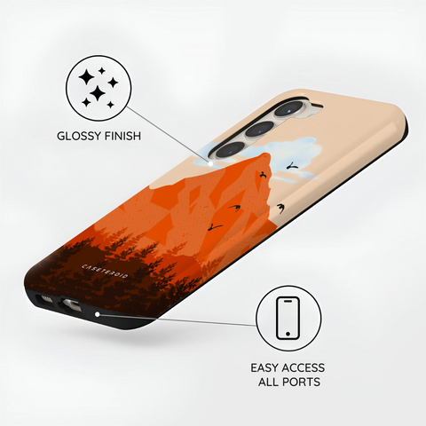 Woodland Peaks - Samsung Galaxy S23 Plus Case