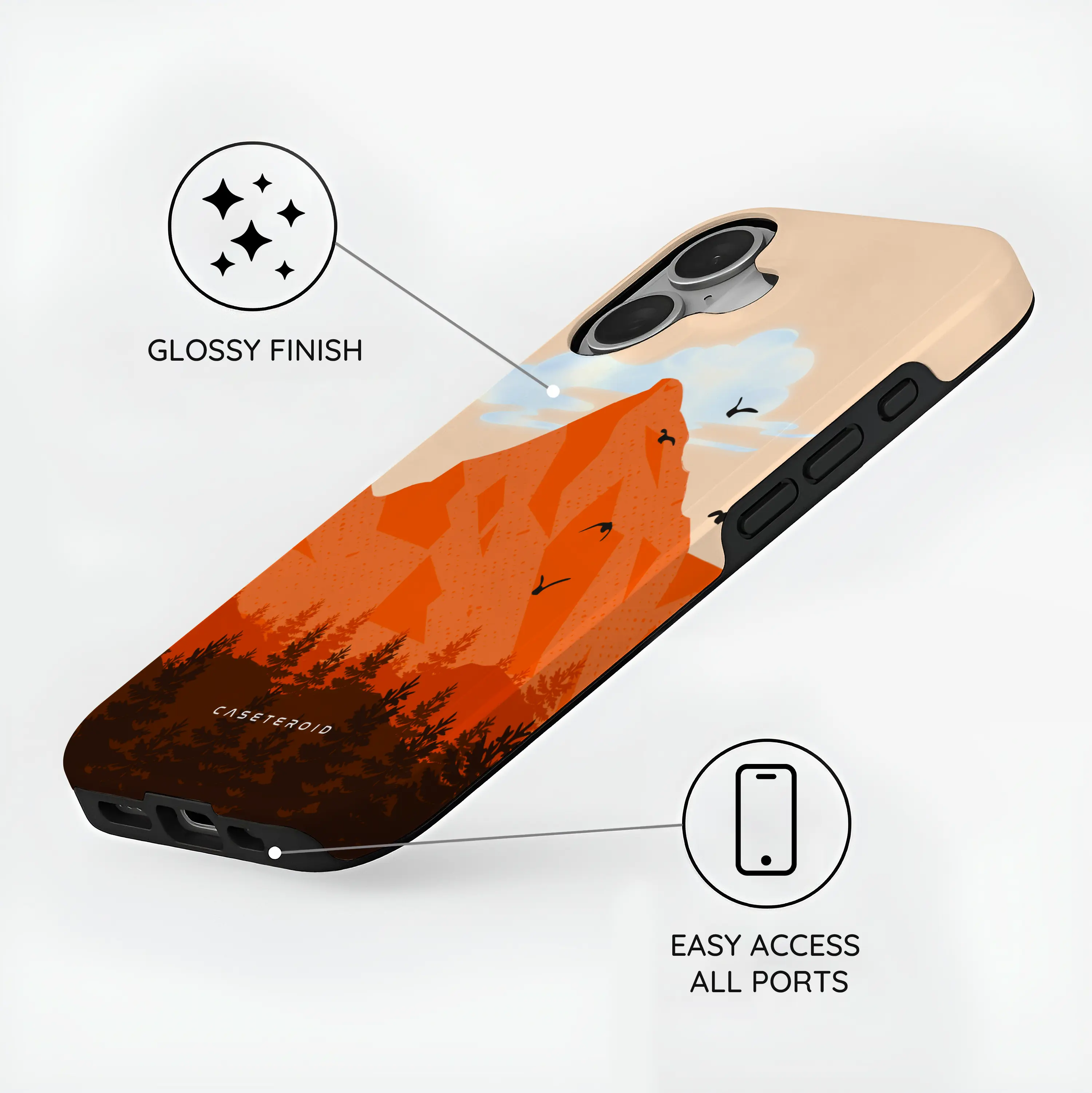 Woodland Peaks - iPhone 16 Case