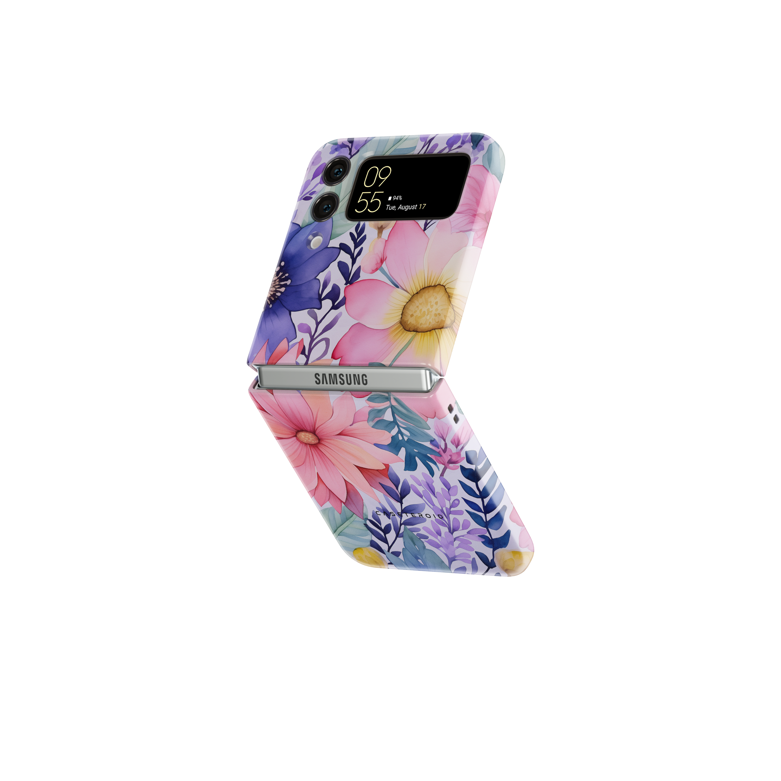 Samsung Galaxy Z Flip 5 Tough Case - Bouquet Symphony - CASETEROID